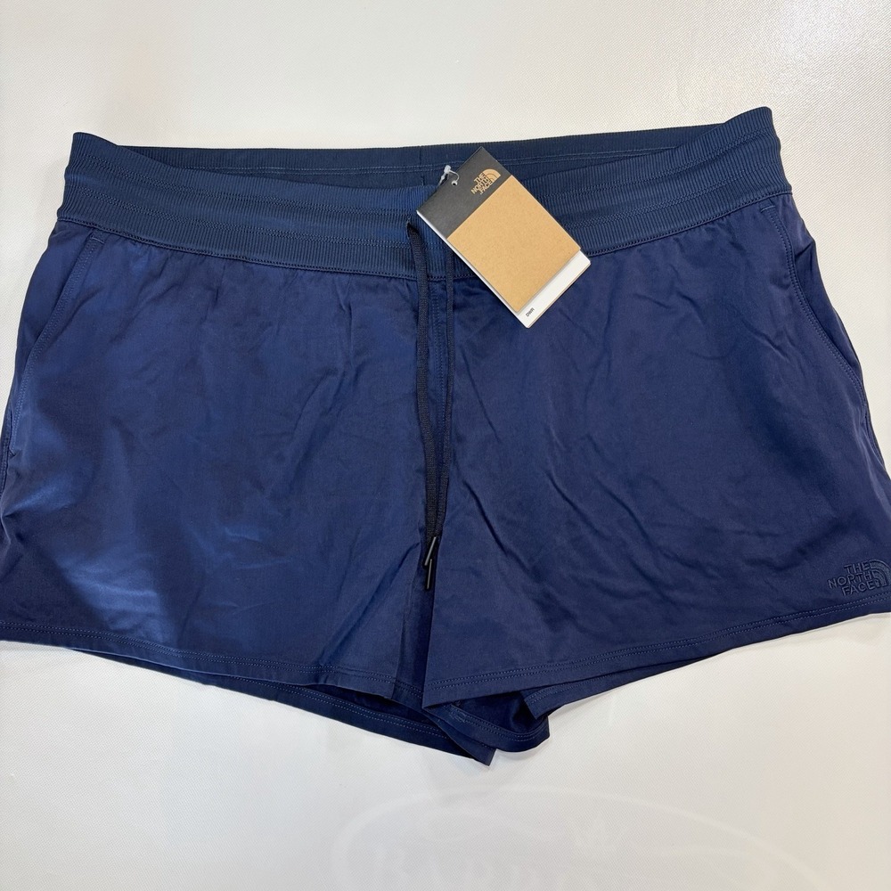 The North Face‎ Aphrodite Shorts Womens XXL Summit Navy Drawstring Hiking